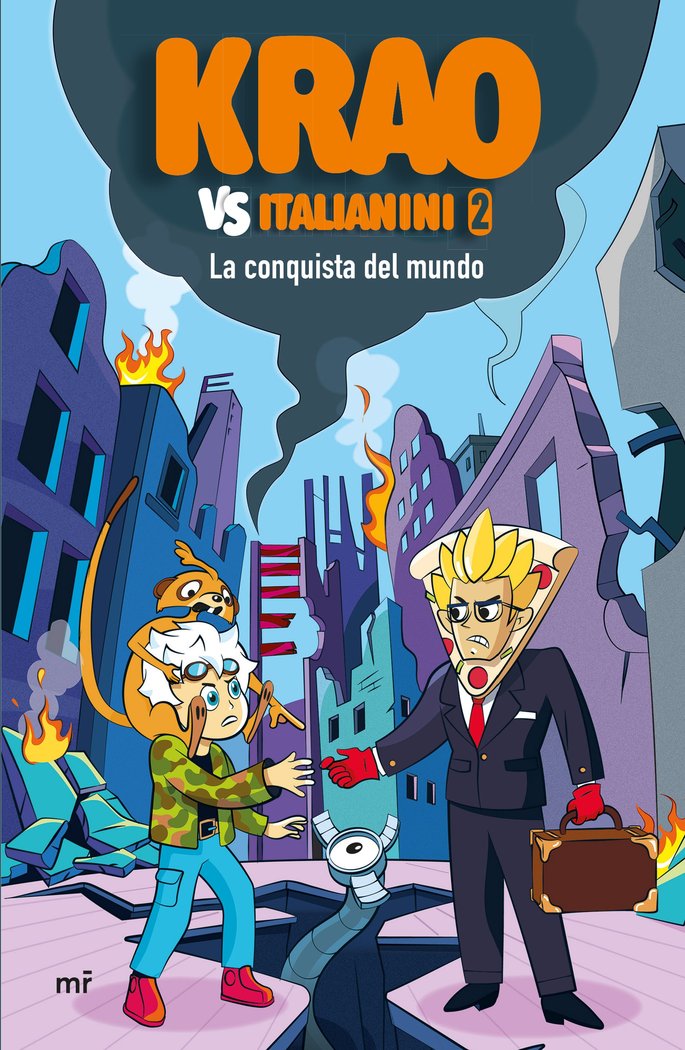 KRAO VS. ITALIANINI 2. LA CONQUISTA DEL MUNDO, de KRAO | portada del libro