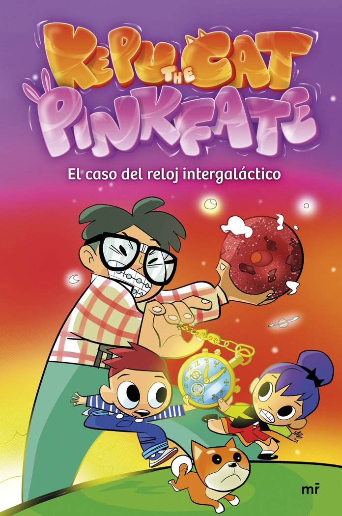EL CASO DEL RELOJ INTERGALACTICO, de PINKFATE Y KEPU THE CAT | portada del libro