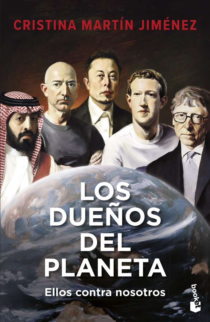 LOS DUEÑOS DEL PLANETA, de CRISTINA MARTIN JIMENEZ | portada del libro