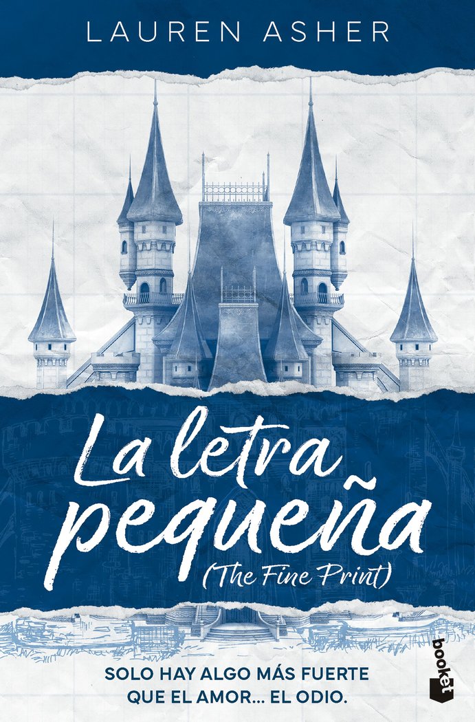 LA LETRA PEQUEÑA THE FINE PRINT, de LAUREN ASHER | portada del libro