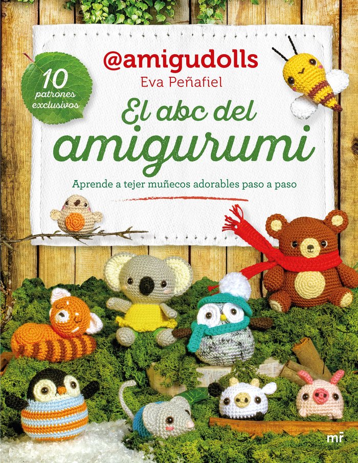 EL ABC DEL AMIGURUMI, de EVA PEÑAFIEL (@AMIGUDOLLS) | portada del libro