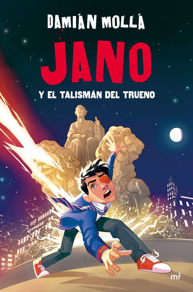JANO Y EL TALISMAN DEL TRUENO, de DAMIAN MOLLA | portada del libro