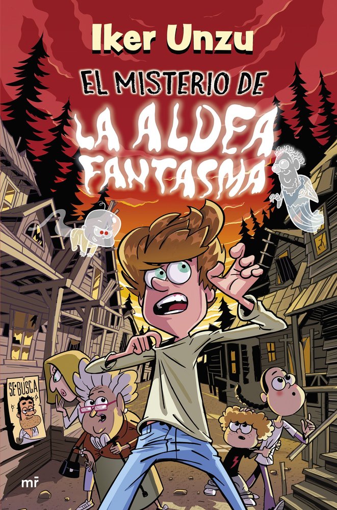 El misterio de la aldea fantasma, de UNZU | portada del libro