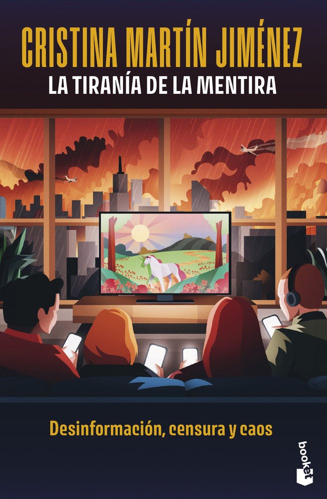 LA TIRANIA DE LA MENTIRA, de CRISTINA MARTIN JIMENEZ | portada del libro