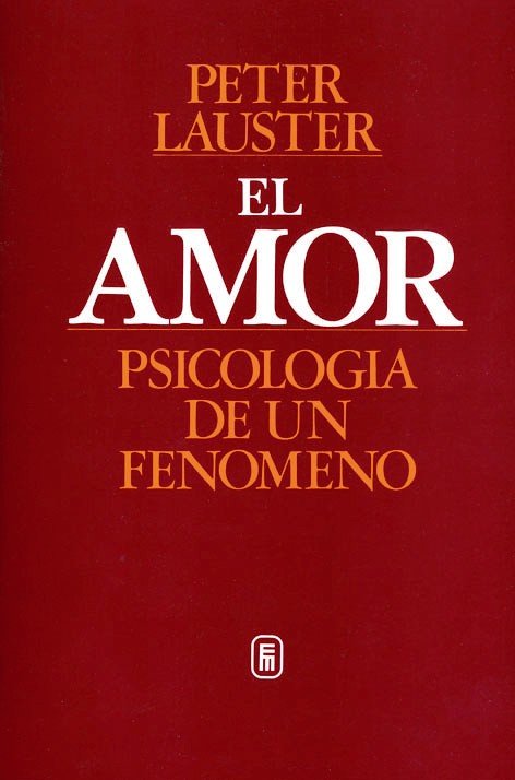 AMOR, EL, de LAUSTER | portada del libro