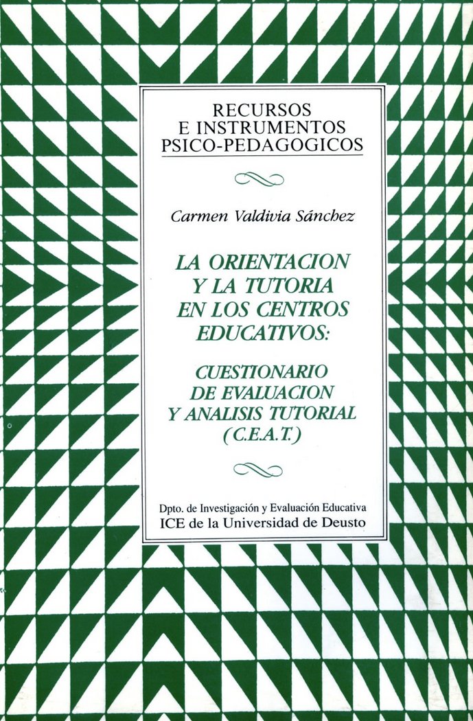 ORIENTACION TUTORIA C.EDUCATIVOS, de VALDIVIA | portada del libro