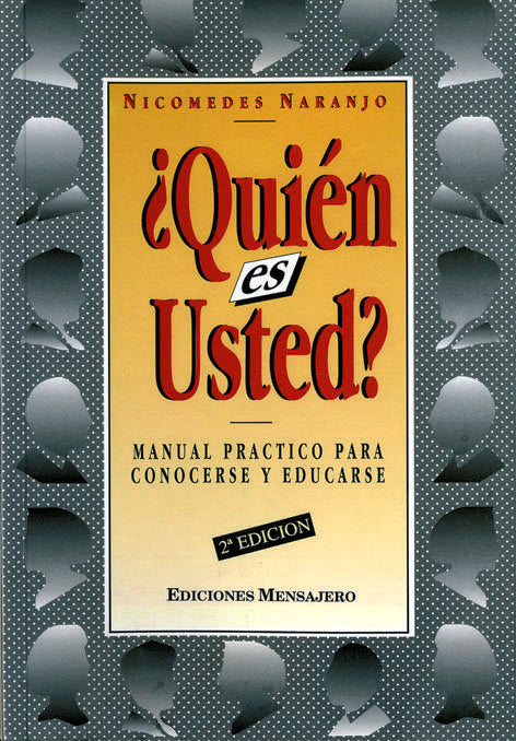 ¿Quién es usted?, de Naranjo | portada del libro