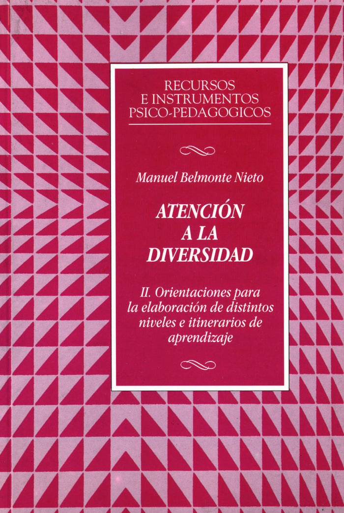 Atención a la diversidad, I y II, de Belmonte | portada del libro