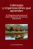 LIDERAZGO Y ORGANIZACIONES QUE APRENDEN, de AA.VV. | portada del libro
