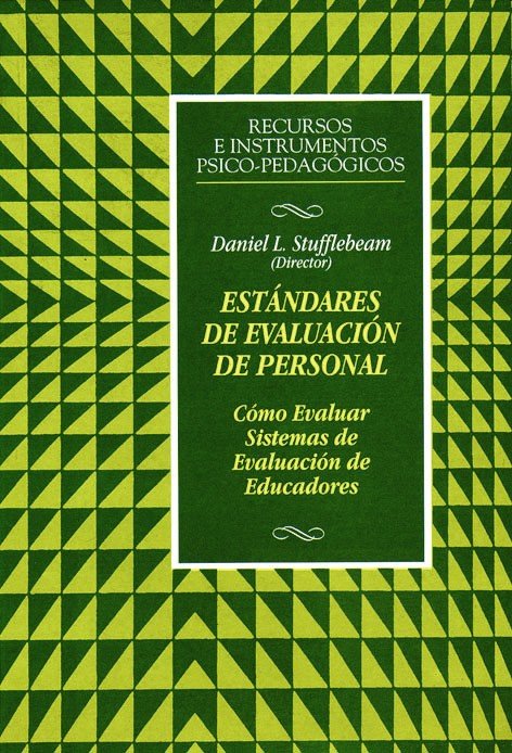 ESTANDARES DE EVALUACION DE PERSONAL, de STUFFLEBEAM | portada del libro