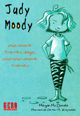 JUDY MOODY. OSO UMORE TXARREZ DAGO, de McDONALD, MEGAN | portada del libro