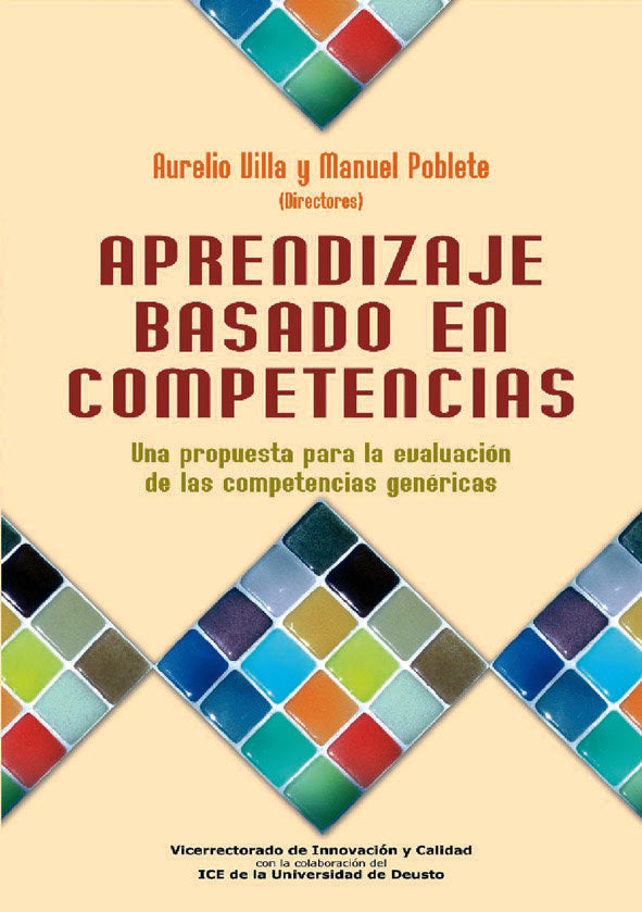 Aprendizaje basado en competencias, de Aurelio Villa | portada del libro