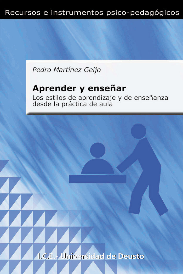 Aprender y enseñar, de Martinez Geijo, Pedro | portada del libro