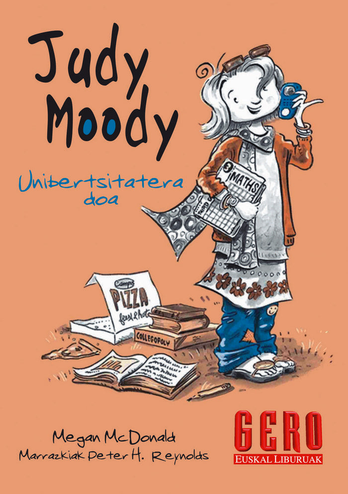 Judy Moody. Unibertsitatera doa, de Mc Donald | portada del libro