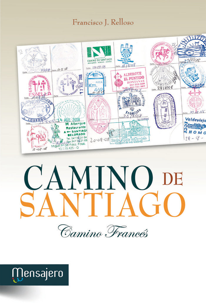 Camino de Santiago, de Relloso Rodríguez, Francisco | portada del libro