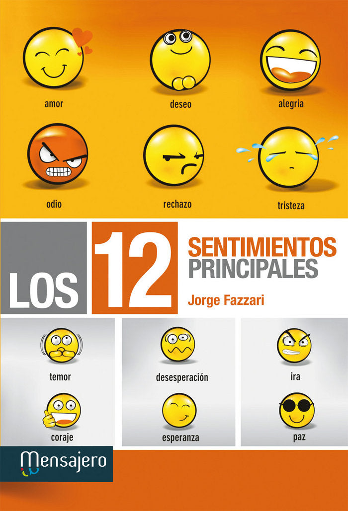 Los 12 sentimientos princìpales, de Natalio Fazzari, Jorge | portada del libro