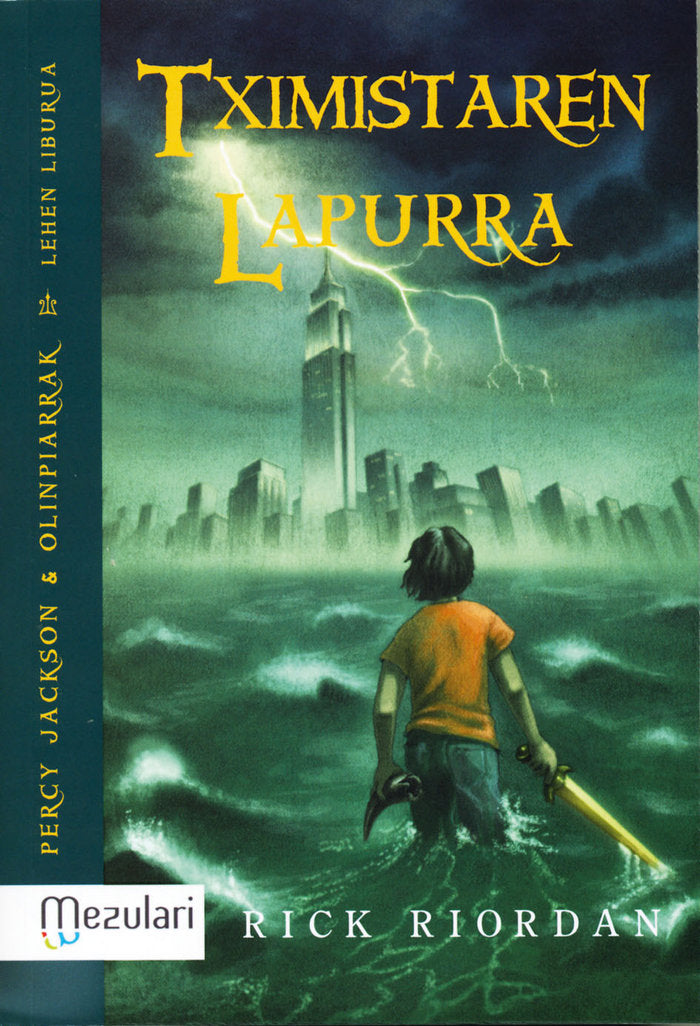 Percy Jackson& Olinpiarrak. Tximistaren Lapurra, de Jordan | portada del libro