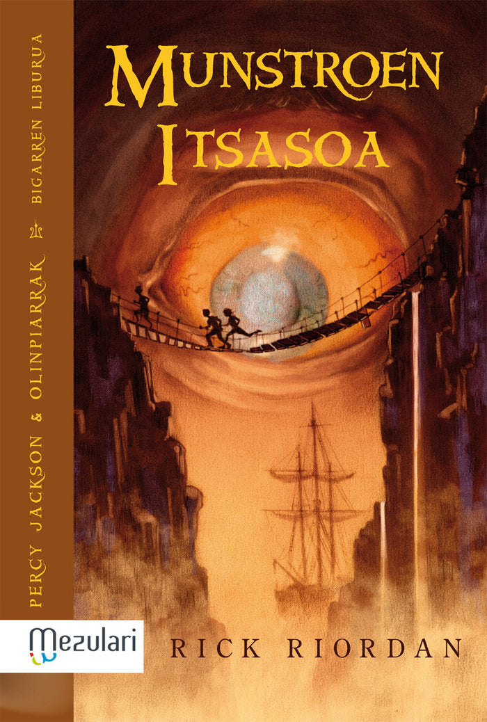 Munstroen itsasoa, de Jordan, Rick | portada del libro