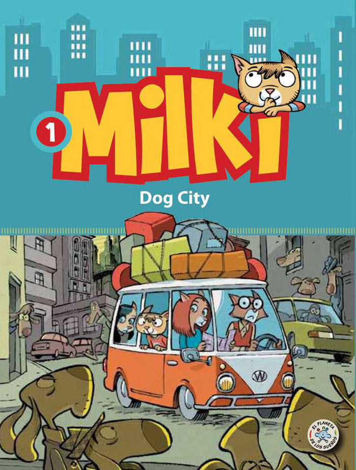 Milki. Dog city, de Zironi, Giuseppe | portada del libro