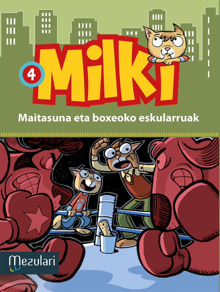 Milki. Maitasuna eta boxeoko eskularra, de Zironi, Giuseppe | portada del libro