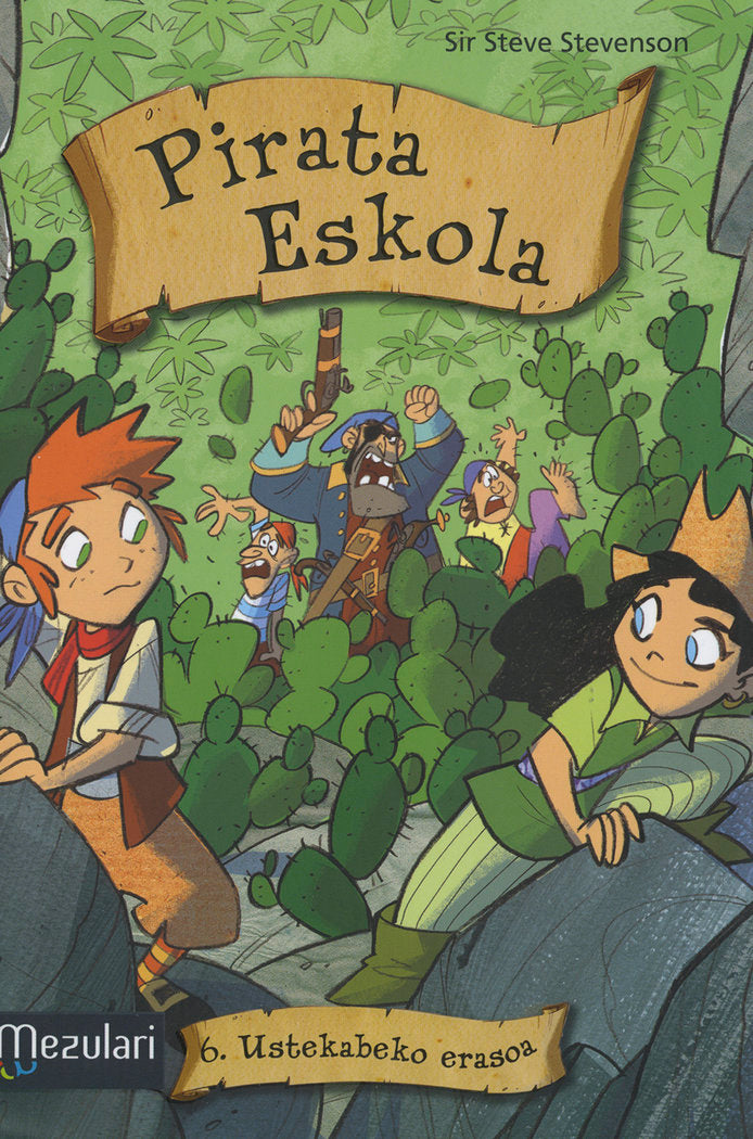 Pirata eskola. Ustekabeko erasoa, de Pasqualotto, Mario | portada del libro
