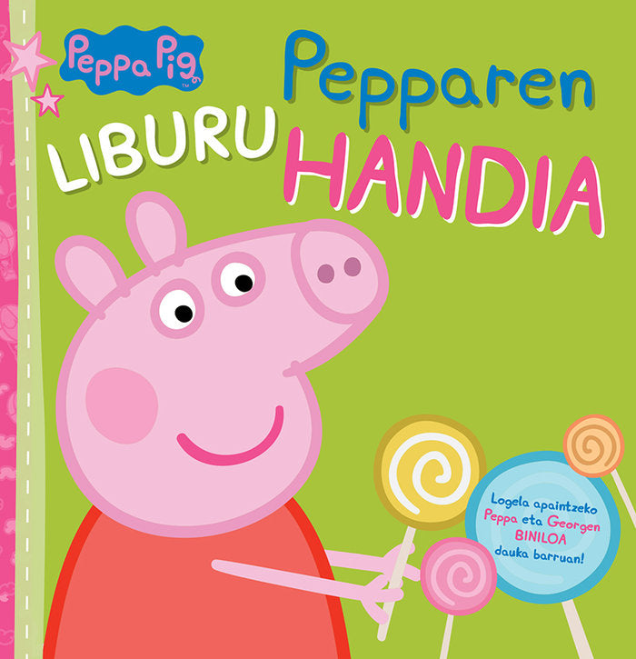 Peppa Pig. Pepparen liburu handia, de Ashley, Neville | portada del libro