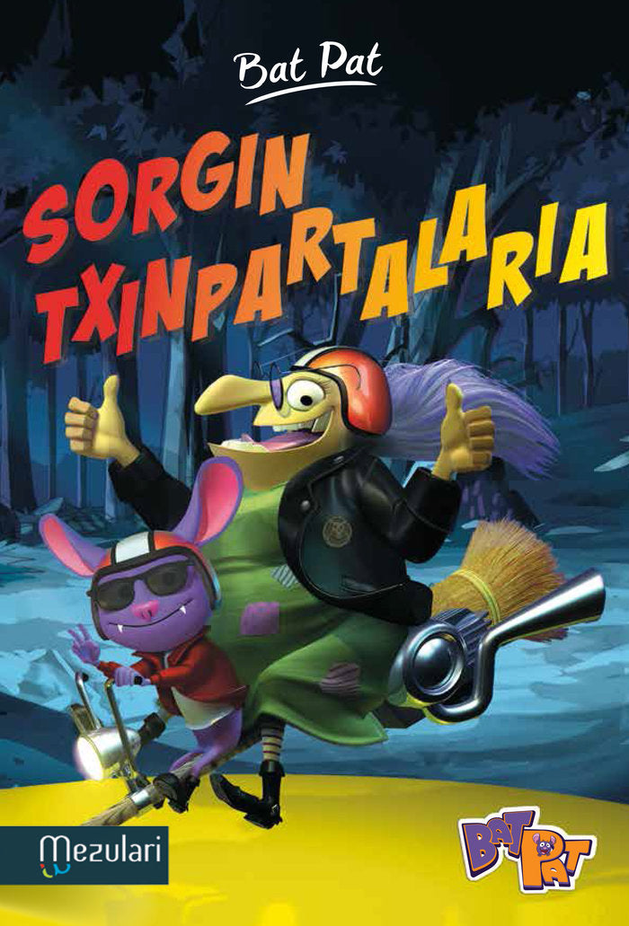 Bat Pat. Sorgin txinpartalaria, de Pavanello, Roberto | portada del libro