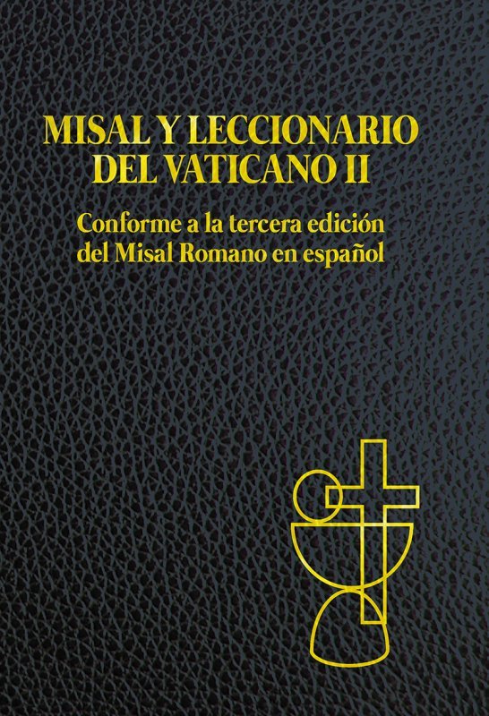 MISAL Y LECCIONARIO DEL VATICANO II, de CONFERENCIA EPISCOPAL ESPAÑOLA | portada del libro