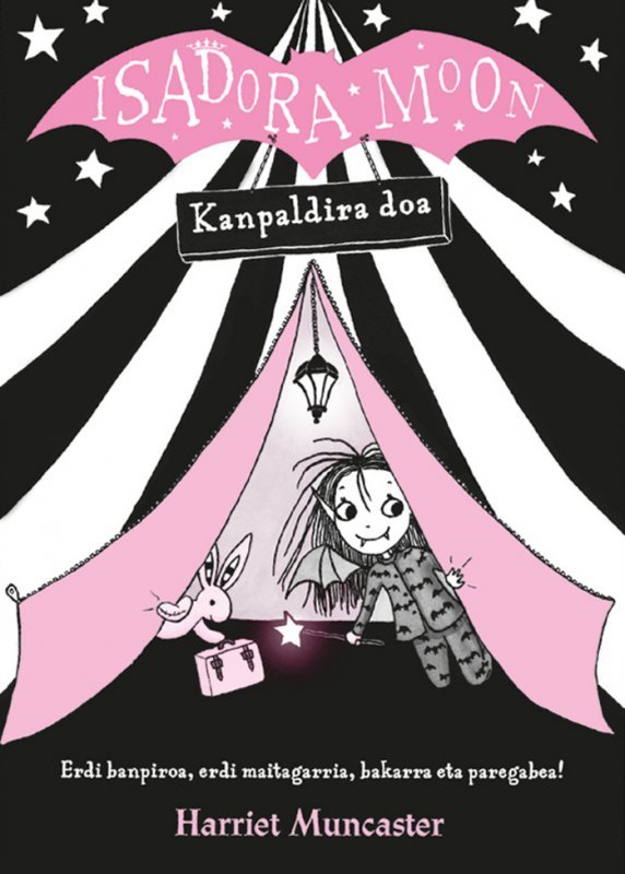 ISADORA MOON 2: KANPALDIRA DOA, de MUNCASTER, HARRIET | portada del libro