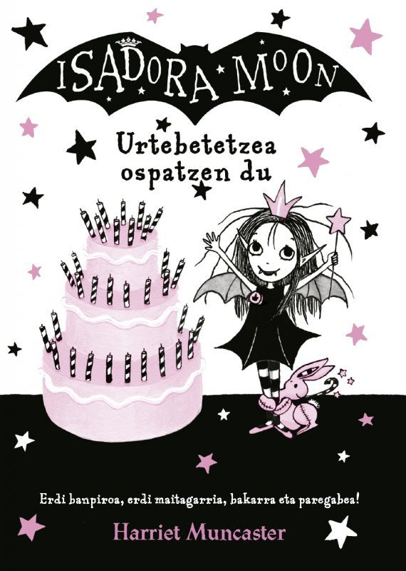 Isadora Moon . Urtebetzetzea ospatzen du, de HARRIET MUNCASTER | portada del libro