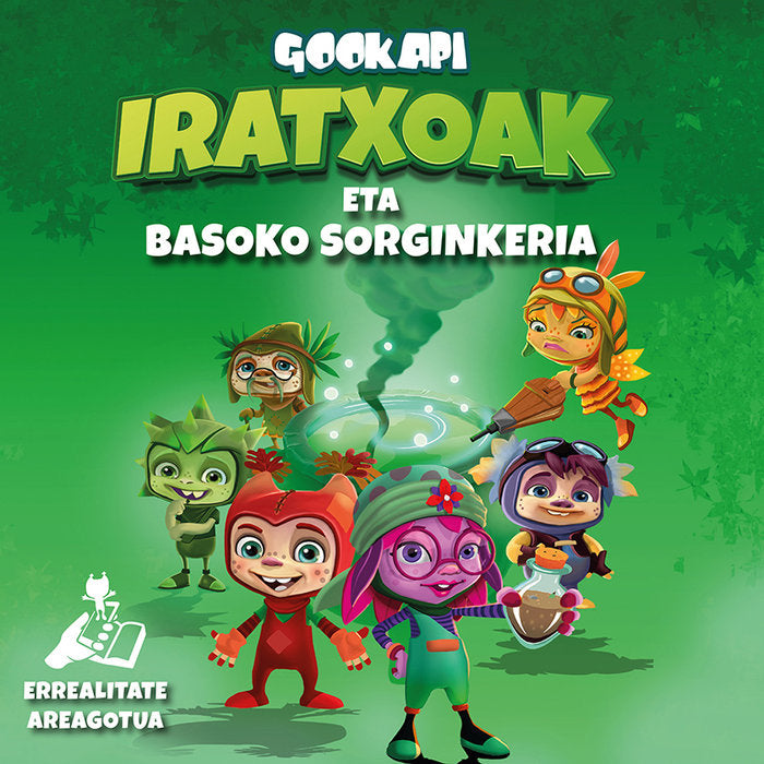Iratxoak eta basoko sorginkeria, de AVILA ARENA, MAIDER | portada del libro