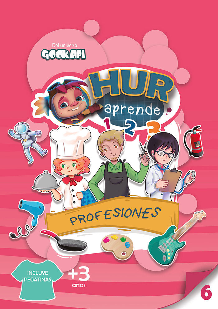 Hur aprende 6. Profesiones, de LEIRE BEREIKUA BARINAGARREMENTERIA- AYAN | portada del libro
