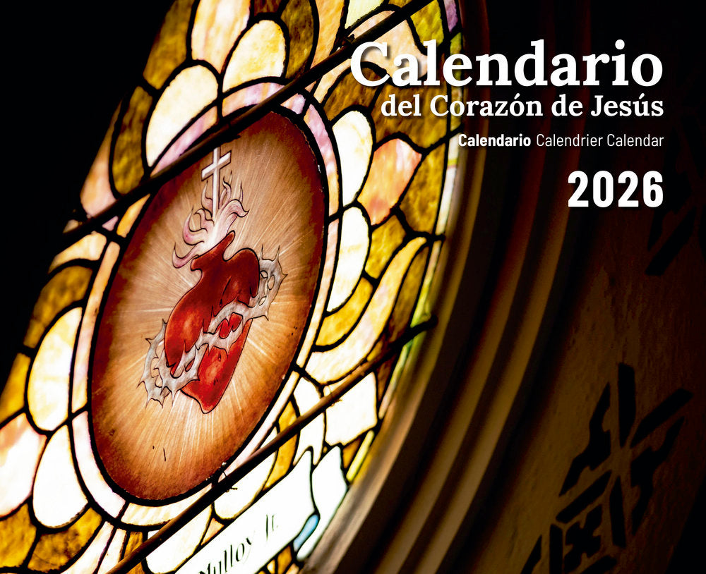 CALENDARIO 2026 PARED CON FALDILLAS DEL SAGRADO CORAZON | portada del libro