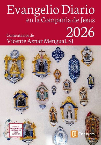 EVANGELIO DIARIO 2026 PEQUEÑO EN LA COMPAÑIA DE JESUS | portada del libro