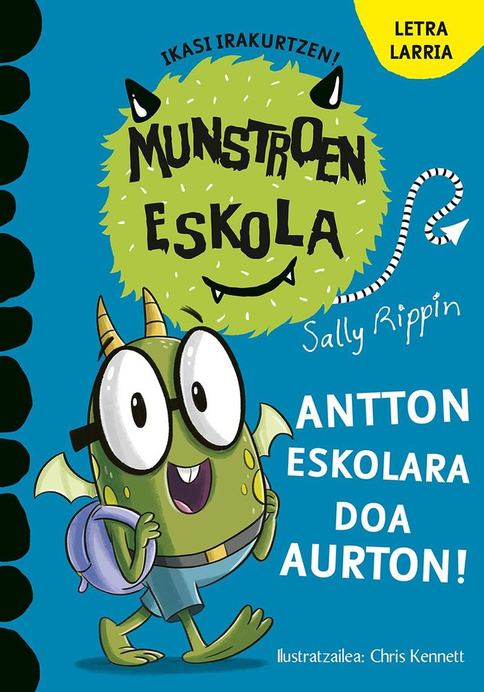 ANTTON ESKOLARA DOA AURTON!, de RIPPIN, SALLY | portada del libro