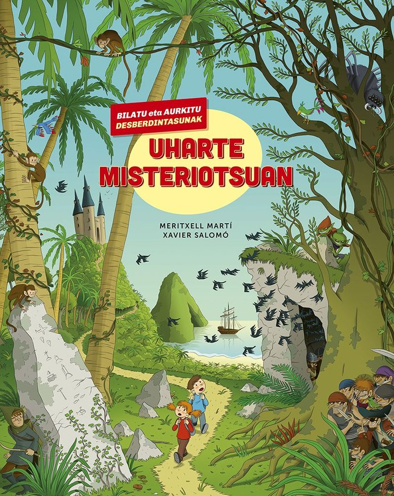 BILATU ETA AURKITU DESBERDINTASUNAK - UHARTE MISTE, de MARTI, MERITXELL | portada del libro