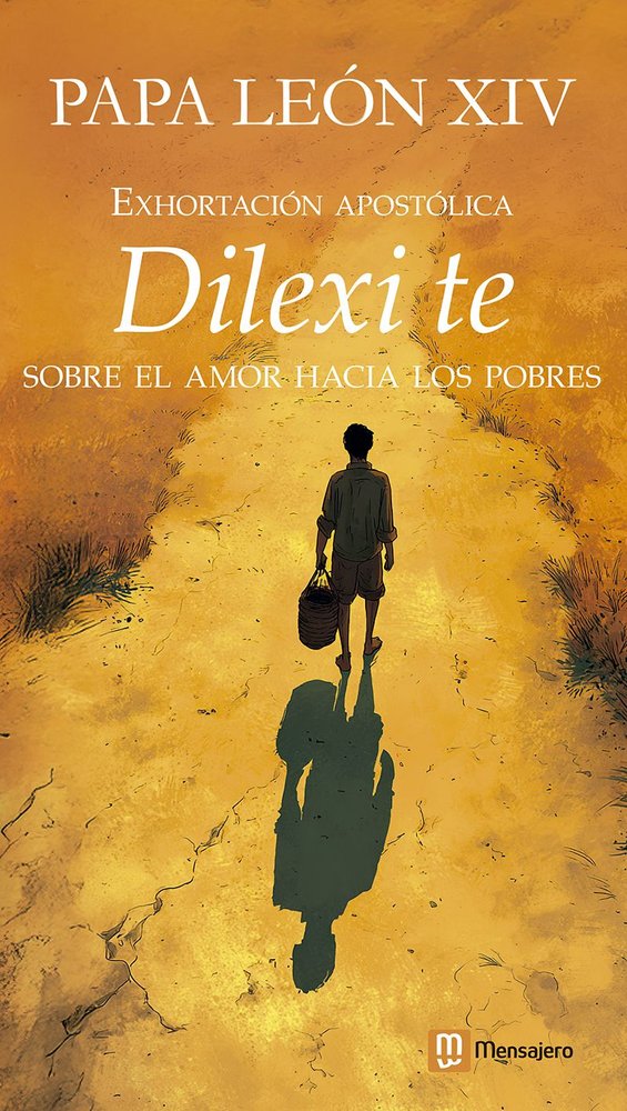DILEXI TE (MENSAJERO), de PAPA LEON XIV | portada del libro
