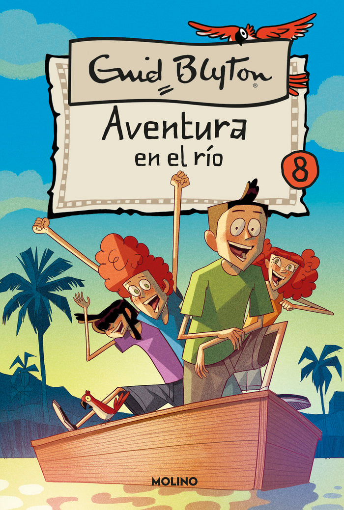 Aventura en el río (Aventuras  8), de Blyton Enid | portada del libro