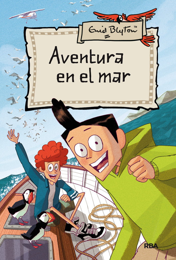 Aventura en el mar (Aventuras  4), de Blyton Enid | portada del libro