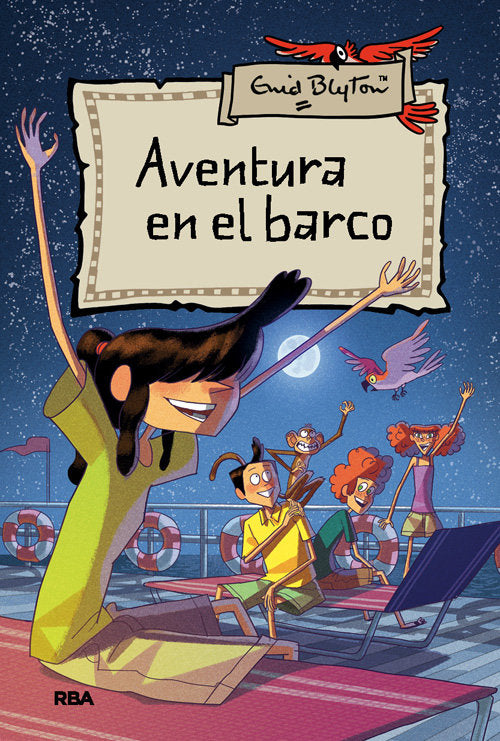 Aventura en el barco (Aventuras  7), de Blyton Enid | portada del libro