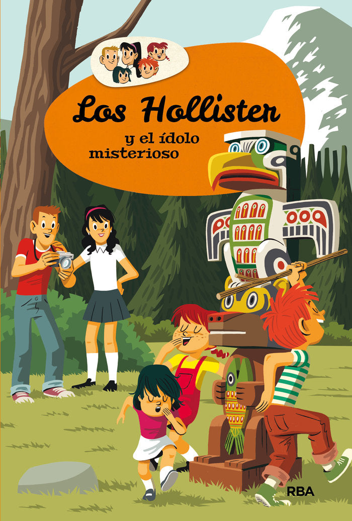 Los Hollister y el ídolo misterioso (Los Hollister  5), de West Jerry | portada del libro
