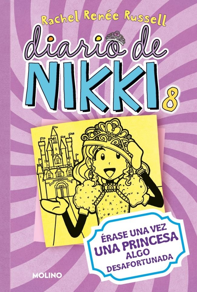 Érase una vez una princesa algo desafortunada (Diario de Nikki  8), de Russell Rachel Rénee | portada del libro