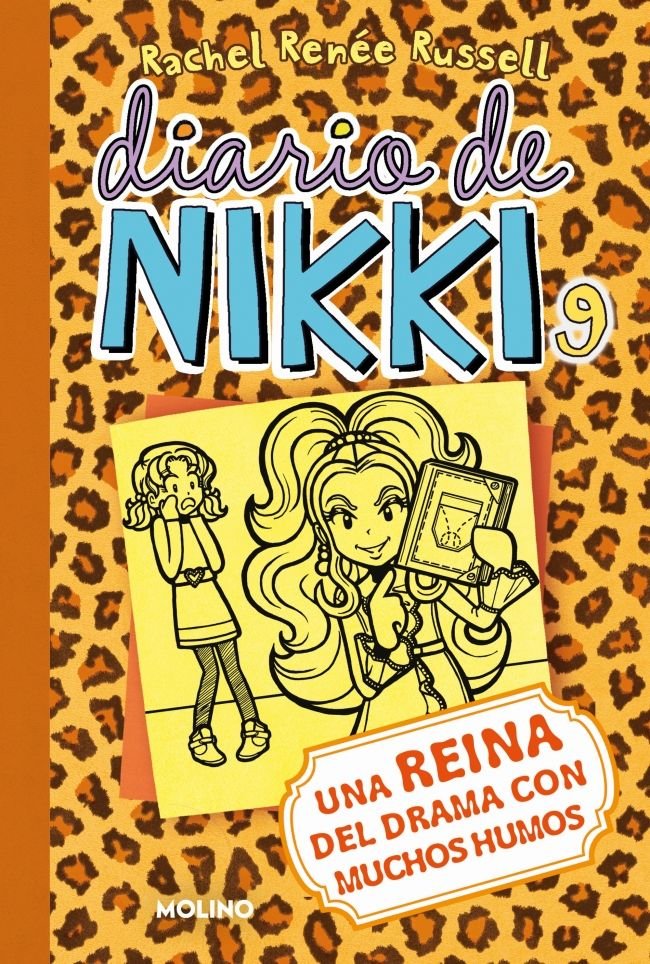 Una reina del drama con muchos humos (Diario de Nikki  9), de Russell Rachel Rénee | portada del libro
