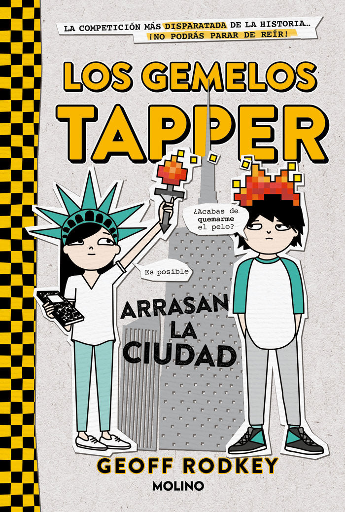 Los gemelos Tapper arrasan la ciudad (Los gemelos Tapper  2), de Rodkey Geoff | portada del libro