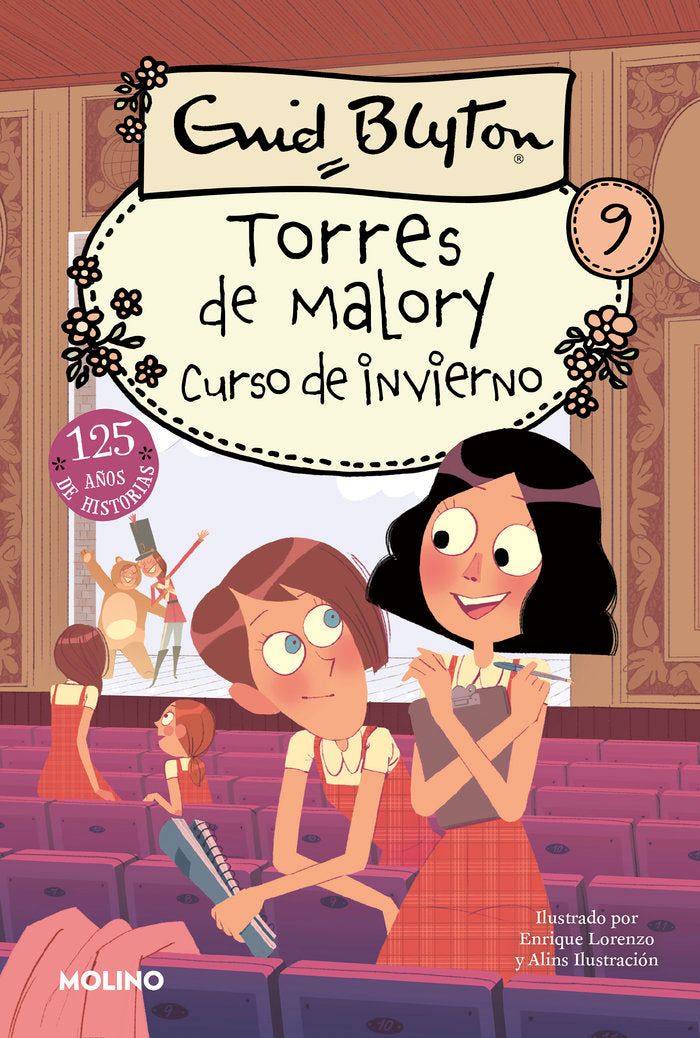 Curso de invierno (Torres de Malory  9), de Blyton Enid | portada del libro