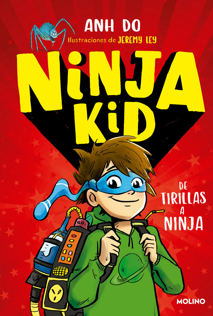 De tirillas a ninja (Ninja Kid  1), de Do Anh | portada del libro