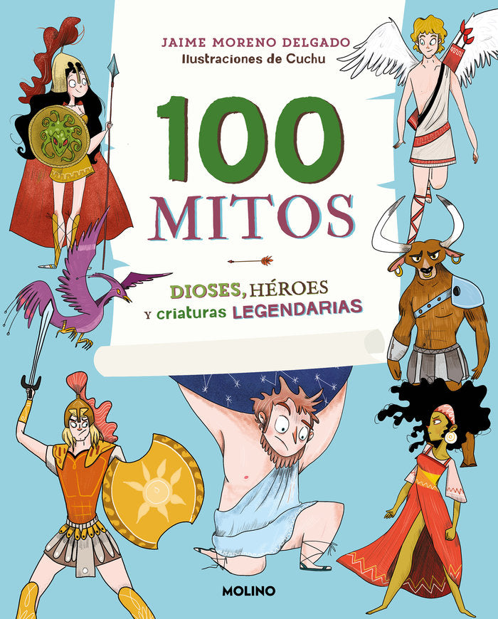 100 mitos (Colección 100), de Moreno Jaime#González Arévalo | portada del libro