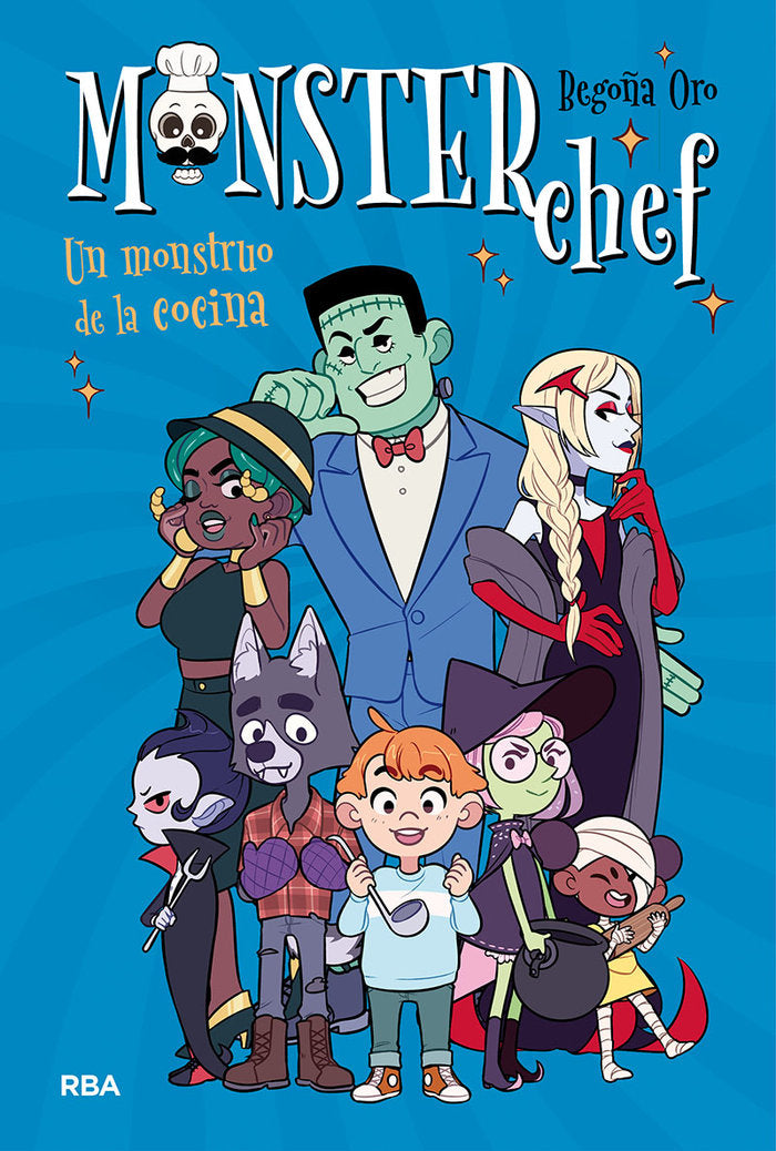 Un monstruo de la cocina (Monsterchef  1), de Oro Begoña | portada del libro