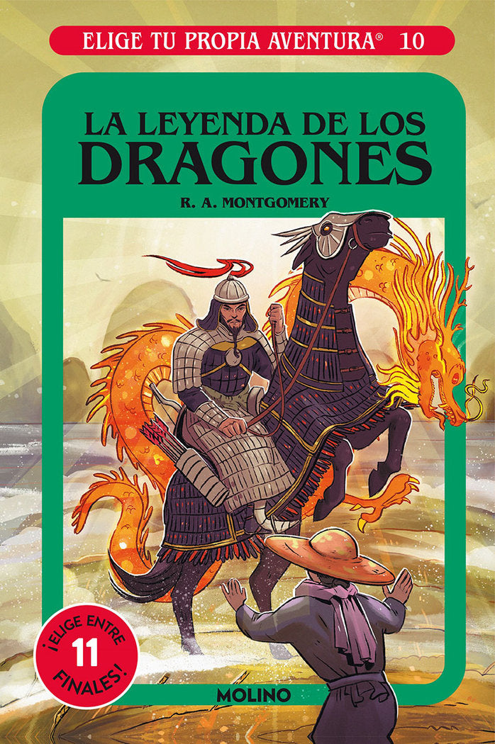 La leyenda de los dragones (Elige tu propia aventura), de MONTGOMERY | portada del libro