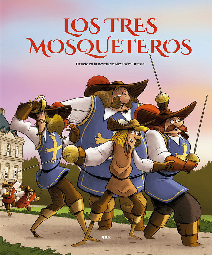 Los tres mosqueteros (álbum ilustrado), de Dumas Alexandre | portada del libro